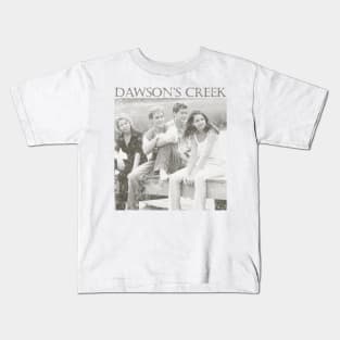 Retro Dawsons Creek Cast Kids T-Shirt